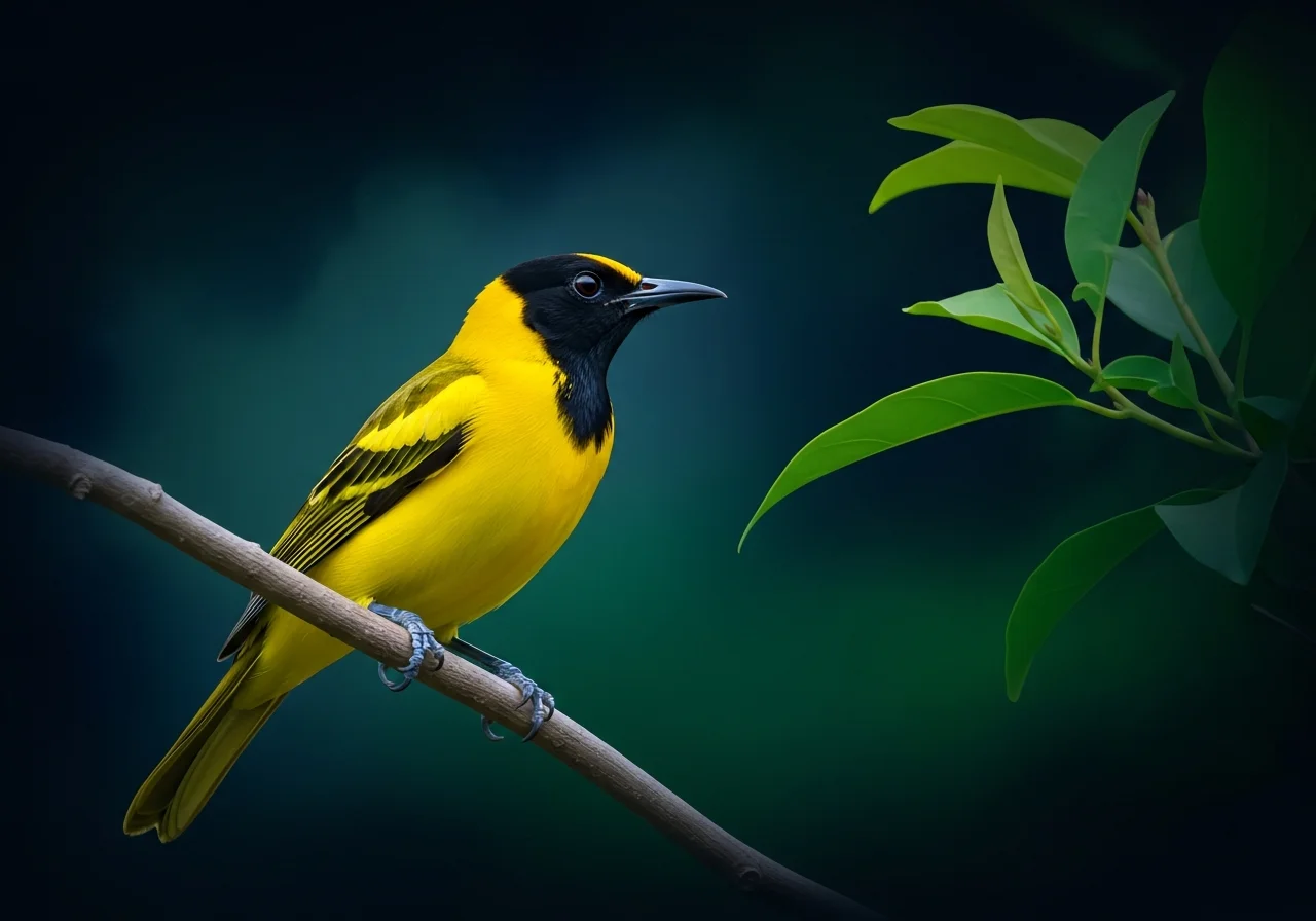 Schwarzbrust-Pirol (Oriolus xanthornus)