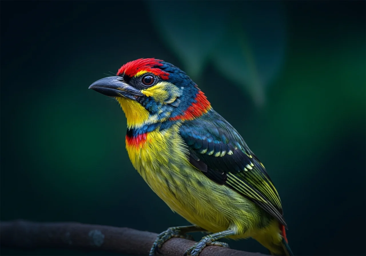 Schwarzrücken-Bartvogel (Lybius guifsobalito)