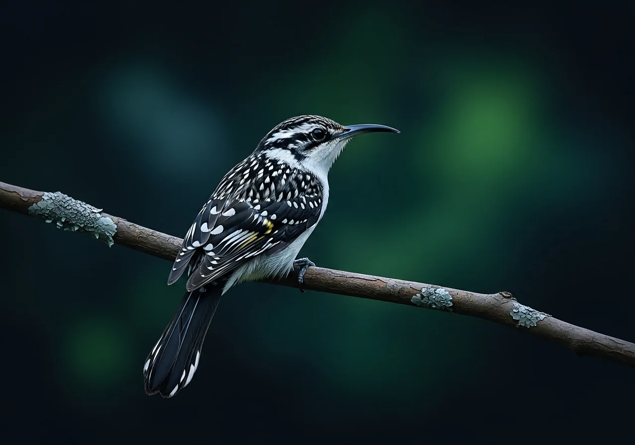 Schwarzschwanz-Baumsteiger (Dendrocolaptes picumnus)