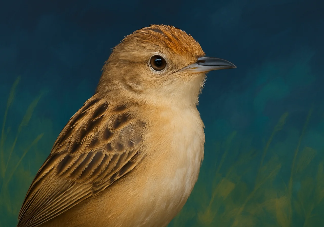 Singender Cistensänger (Cisticola cantans)