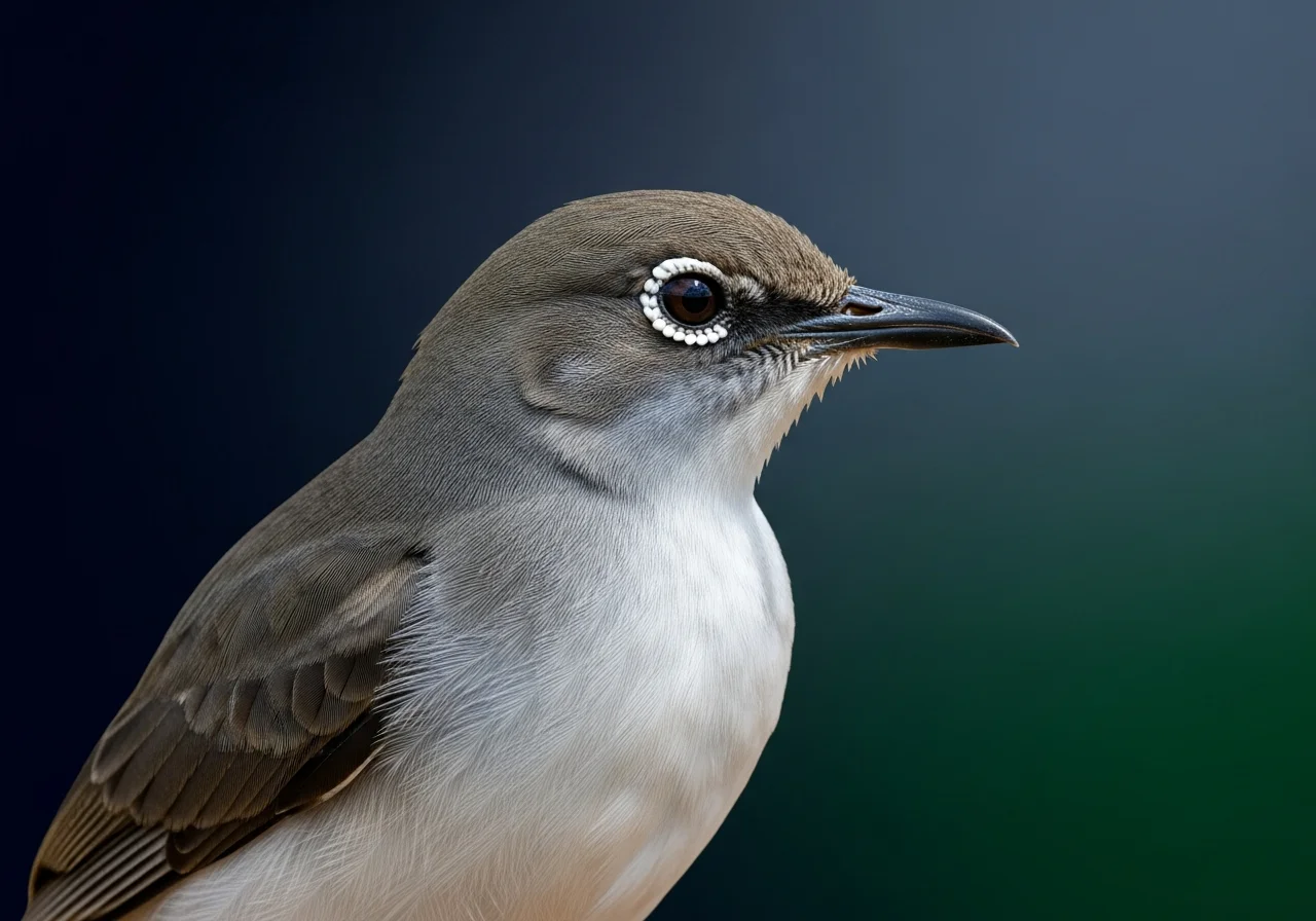 Sokotra-Brillenvogel (Zosterops socotranus)