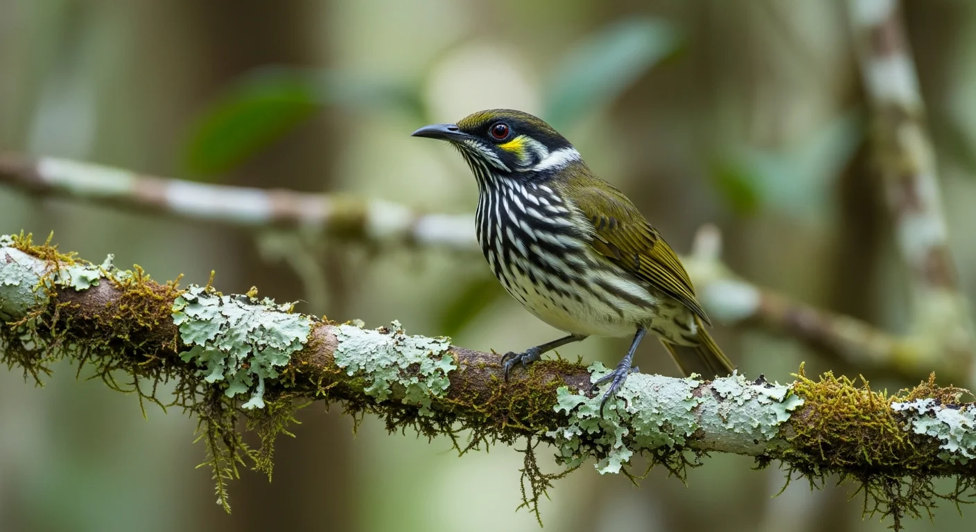 Streifenkehl-Honigfresser