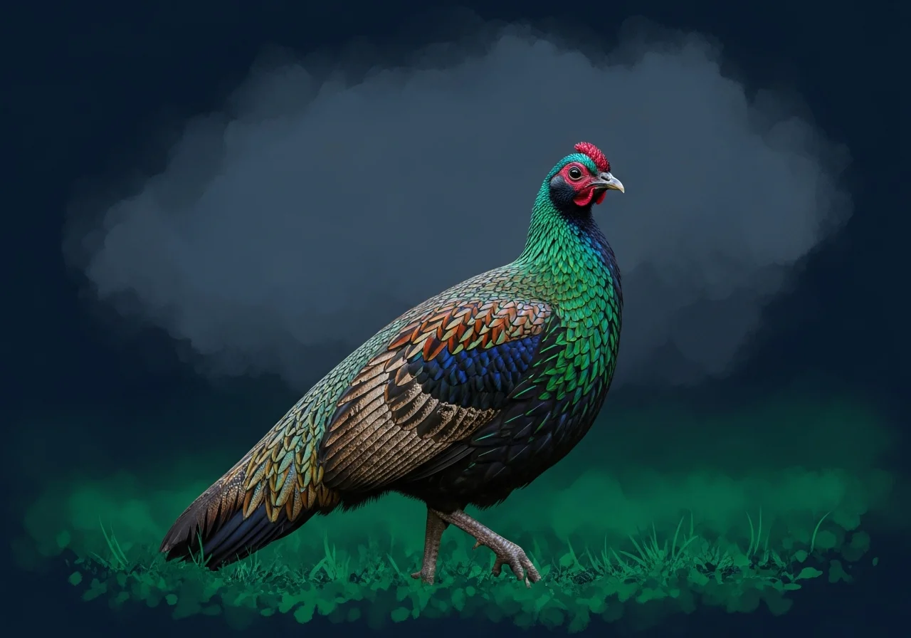 Tibet-Schneehuhn (Tetraogallus tibetanus)