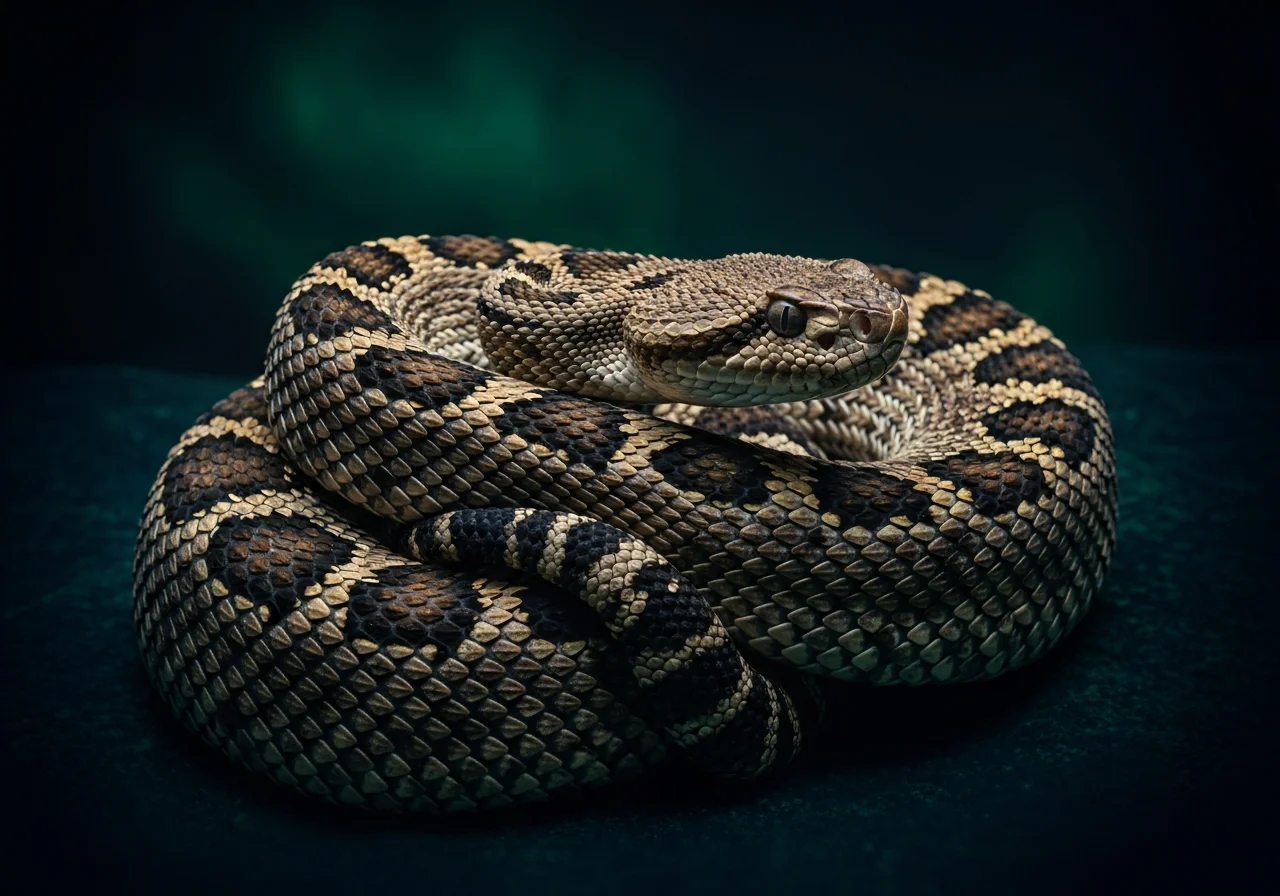 Tropische Klapperschlange (Crotalus durissus)