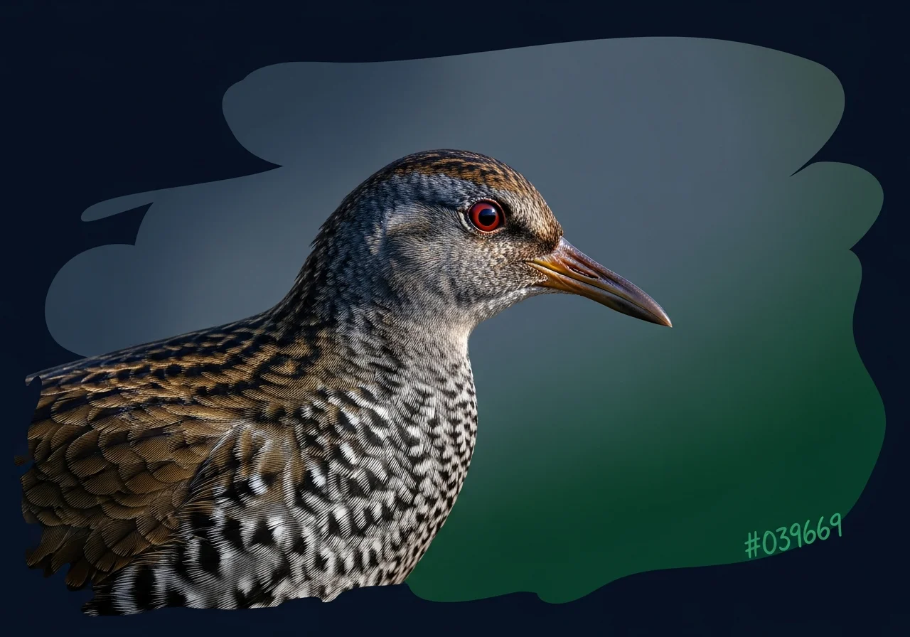 Tüpfelralle (Porzana porzana)