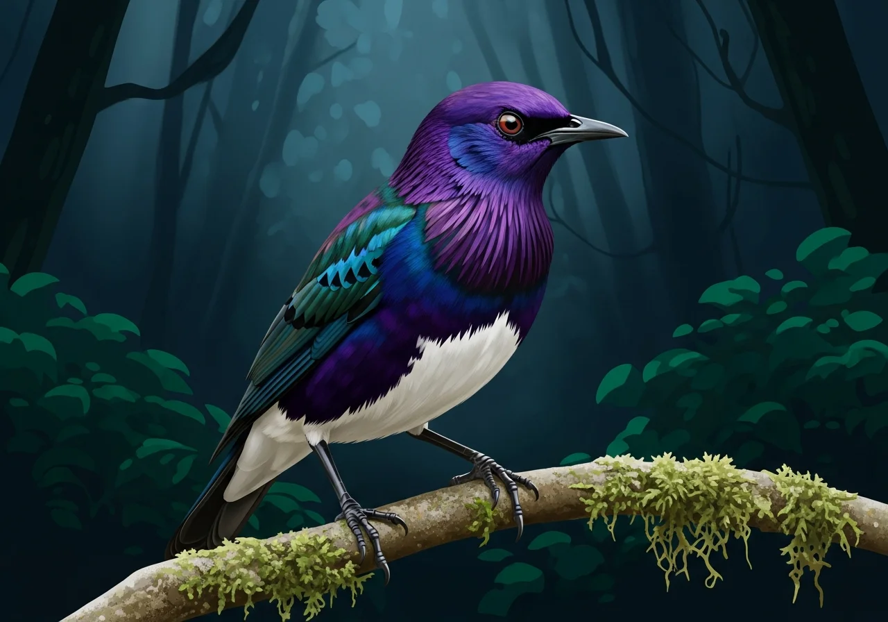 Violett-Samtfink (Loxigilla violacea)
