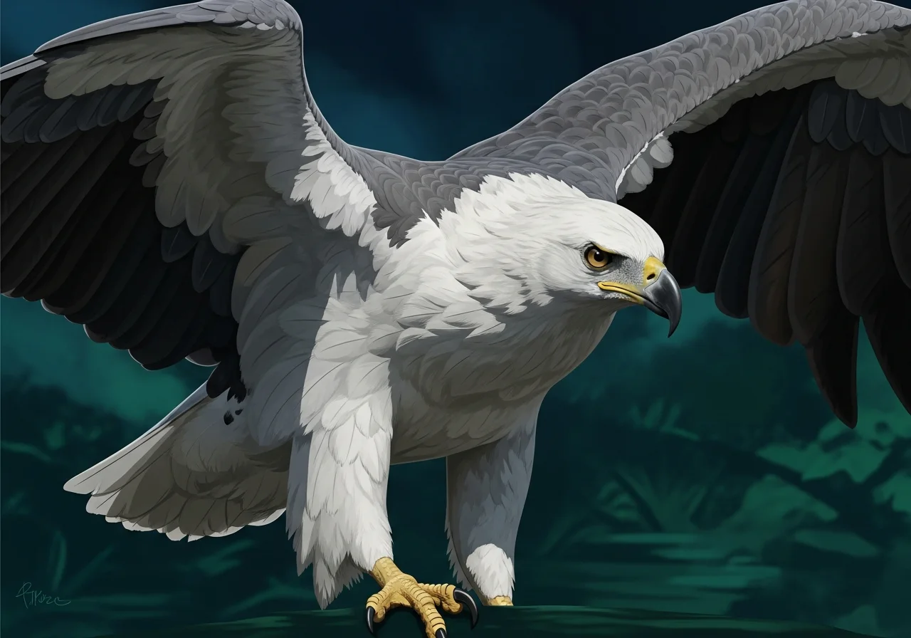 Weißbauchseeadler (Haliaeetus leucogaster)