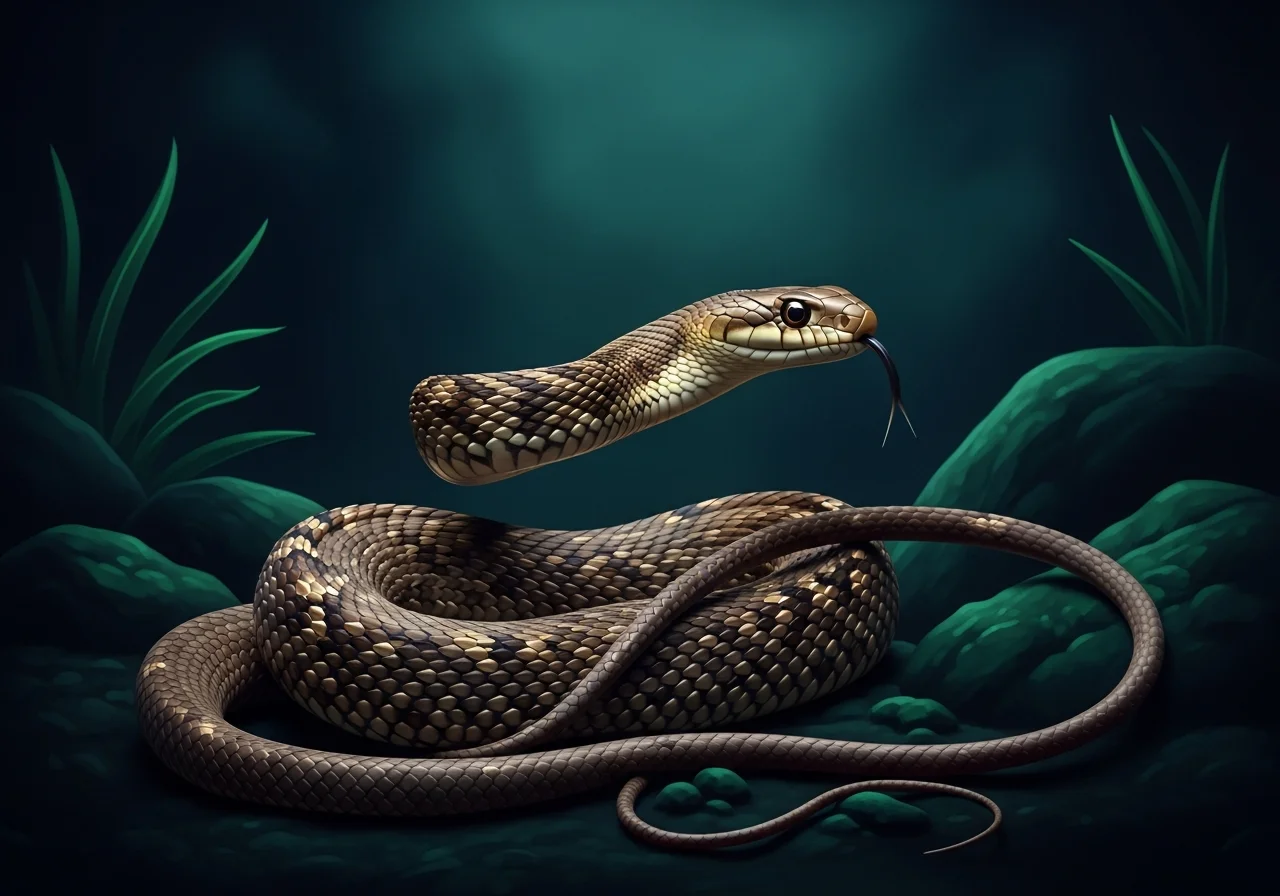 Westliche Peitschennatter (Masticophis flagellum)