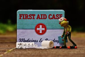 first aid, frog, medic